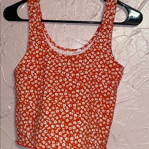 Floral crop top